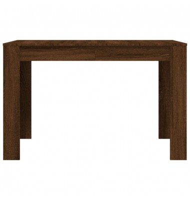  Valgomojo stalas, rudas ąžuolo, 120x60x76cm, apdirbta mediena - Stalai - 4