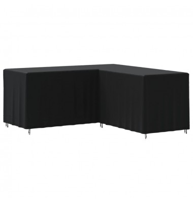  L formos sofos uždangalas, juodas, 215x215x80cm, 420D oksfordas - Baldų uždangalai, priedai - 1