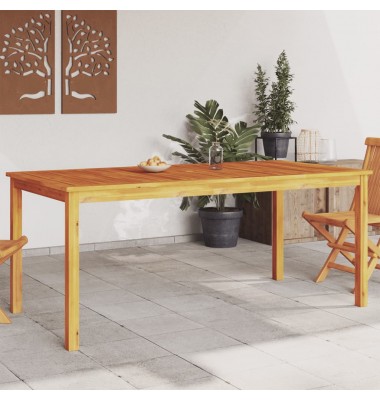  Sodo valgomojo stalas, 180x90x75cm, akacijos medienos masyvas - Lauko stalai, staliukai - 1