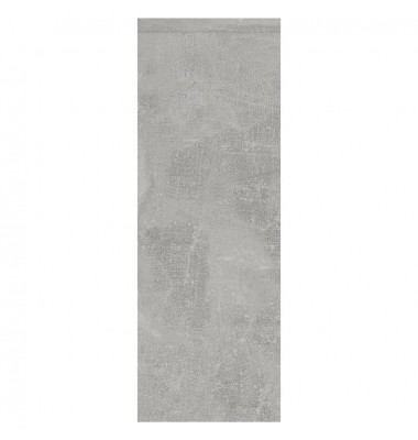  Sieninė lentyna, betono pilkos spalvos, 45,1x16x45,1cm, MDP - Pakabinamos lentynos, spintelės - 5