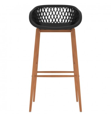  Baro kėdės, 4vnt., juodos spalvos - Baro kėdės - 3
