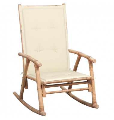  Supama kėdė su pagalvėle, bambukas - Lauko kėdės - 1