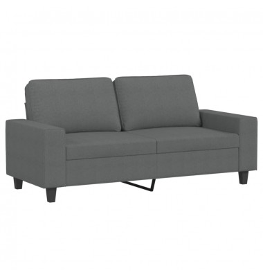  Dvivietė sofa, tamsiai pilkos spalvos, 140cm, audinys - Sofos, sofos-lovos - 2