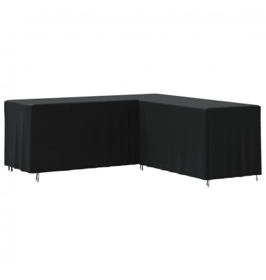  L formos sofos uždangalas, juodas, 254x254x80cm, 420D oksfordas - Baldų uždangalai, priedai - 1
