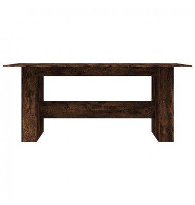 Valgomojo stalas, dūminio ąžuolo, 180x90x76cm, apdirbta mediena - Stalai - 4