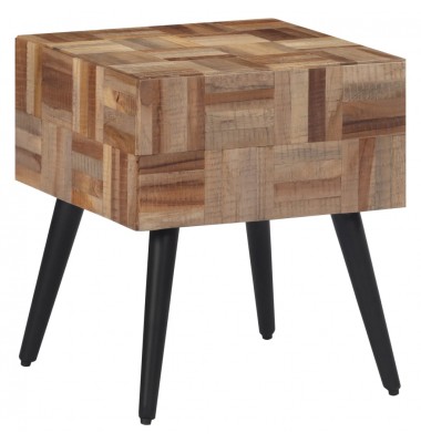  Staliukas, 40x40x45cm, perdirbta tikmedžio mediena - Žurnaliniai staliukai - 1