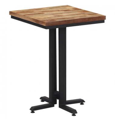  Valgomojo stalas, 55x55x76cm, perdirbta tikmedžio mediena - Stalai - 1