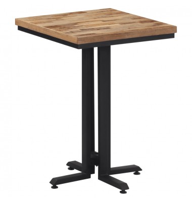  Valgomojo stalas, 55x55x76cm, perdirbta tikmedžio mediena - Stalai - 2