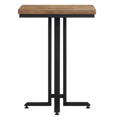  Valgomojo stalas, 55x55x76cm, perdirbta tikmedžio mediena - Stalai - 4