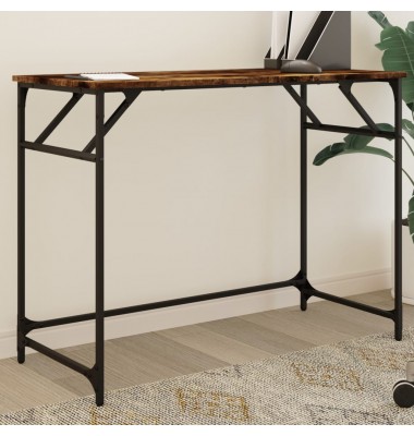  Rašomasis stalas, dūminio ąžuolo, 100x45x76cm, mediena/plienas - Rašomieji stalai - 1