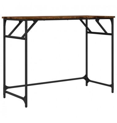  Rašomasis stalas, dūminio ąžuolo, 100x45x76cm, mediena/plienas - Rašomieji stalai - 2