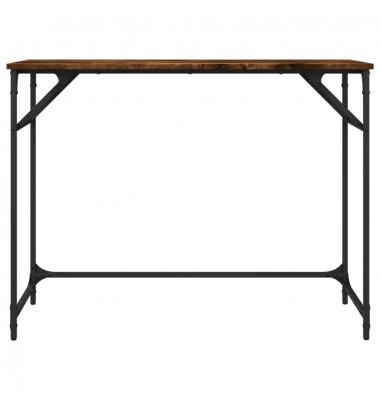  Rašomasis stalas, dūminio ąžuolo, 100x45x76cm, mediena/plienas - Rašomieji stalai - 5