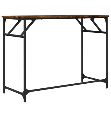  Rašomasis stalas, dūminio ąžuolo, 100x45x76cm, mediena/plienas - Rašomieji stalai - 7