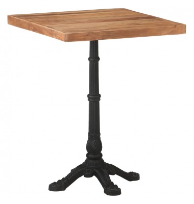  Bistro staliukas, 60x60x76cm, akacijos medienos masyvas - Stalai - 7