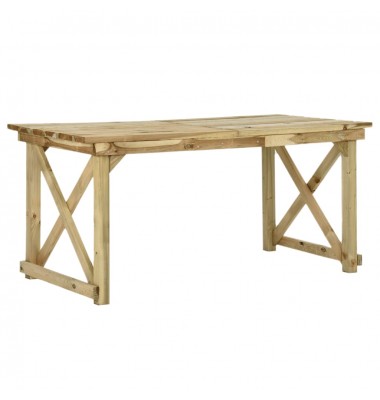  Sodo stalas, 160x79x75cm, mediena - Lauko stalai, staliukai - 1