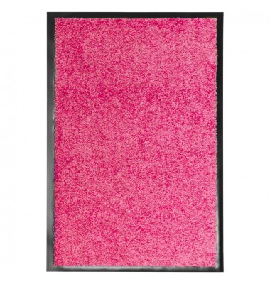  Durų kilimėlis, rožinės spalvos, 40x60cm, plaunamas - Durų, virtuvės kilimai - 1