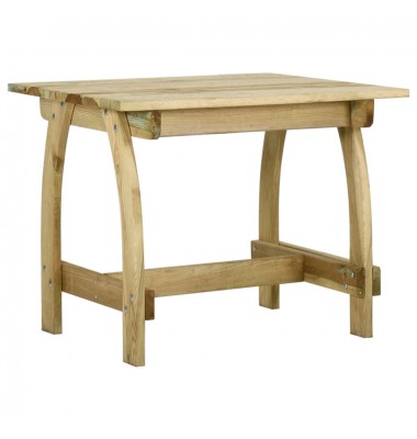  Sodo stalas, 110x74x75cm, impregnuota pušies mediena - Lauko stalai, staliukai - 1