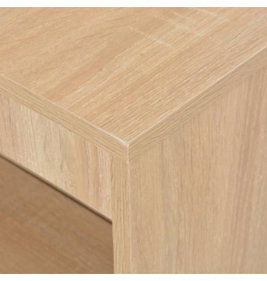  Baro stalas su lentyna, ąžuolo sp., 110x50x103cm - Stalai - 5