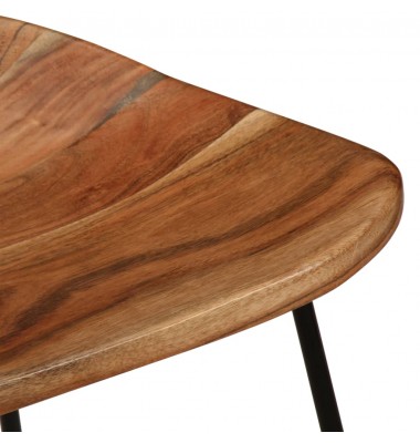 Baro taburetės, 2vnt., akacijos medienos masyvas - Baro kėdės - 5