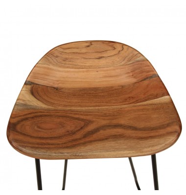  Baro taburetės, 2vnt., akacijos medienos masyvas - Baro kėdės - 7
