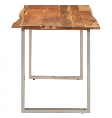  Valgomojo stalas, 140x70x76cm, akacijos medienos masyvas - Stalai - 3