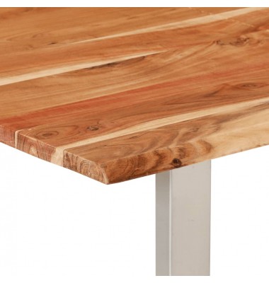 Valgomojo stalas, 140x70x76cm, akacijos medienos masyvas - Stalai - 5