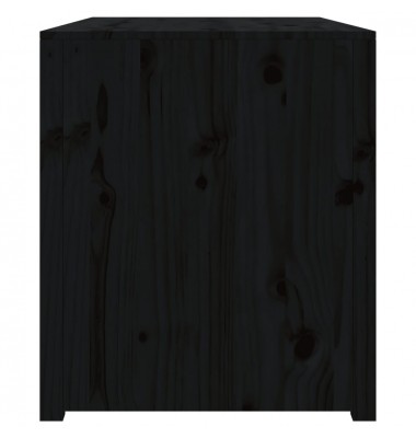  Lauko virtuvės spintelė, juoda, 106x55x64cm, pušies masyvas - Virtuvės spintelės - 5