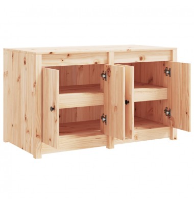 Lauko virtuvės spintelė, 106x55x64cm, pušies medienos masyvas - Virtuvės spintelės - 4