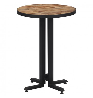  Bistro stalas, 55x76cm, perdirbtos tikmedžio medienos masyvas - Stalai - 1
