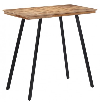  Baro stalas, 110x55x105cm, tikmedžio medienos masyvas - Stalai - 1