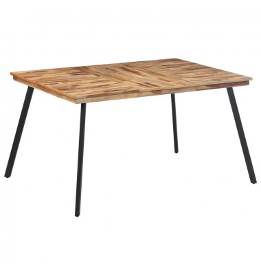  Valgomojo stalas, 148x97x76cm, tikmedžio medienos masyvas - Stalai - 9