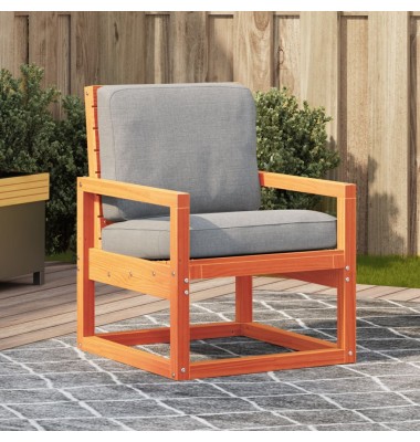  Sodo kėdė, vaško ruda, 57,5x63x76cm, pušies medienos masyvas - Lauko kėdės - 1