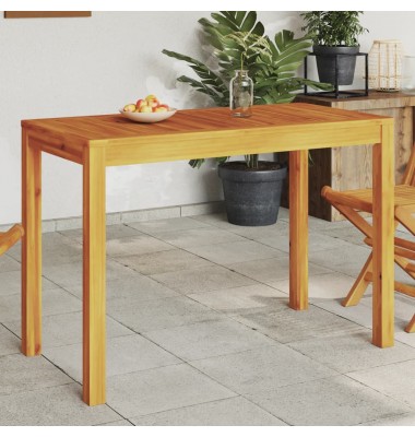  Sodo valgomojo stalas, 110x55x75cm, akacijos medienos masyvas - Lauko stalai, staliukai - 1