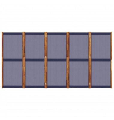  Kambario pertvara, 5 segmentai, tamsiai mėlyna, 350x180cm - Kambario pertvaros - 4