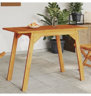  Sodo valgomojo stalas, 110x56x75cm, akacijos medienos masyvas - Lauko stalai, staliukai - 1