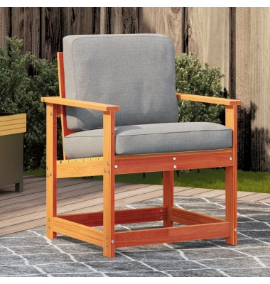  Sodo kėdė, vaško ruda, 62x55x77cm, pušies medienos masyvas - Moduliniai lauko baldai - 1