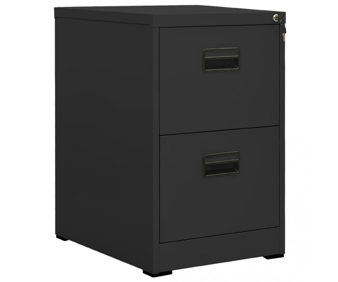 Spintelė dokumentams, antracito spalvos, 46x62x72,5cm, plienas - Dokumentų spintos - 1 Spintelė dokumentams, antracito spalvos, 46x62x72,5cm, plienas - Dokumentų spintos - 1