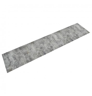  Virtuvės kilimėlis, 60x300 cm, aksomas, plaunamas, betonas - Durų, virtuvės kilimai - 1