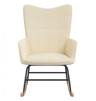  Supama kėdė, kreminės spalvos, audinys - Supamos kėdės - 2