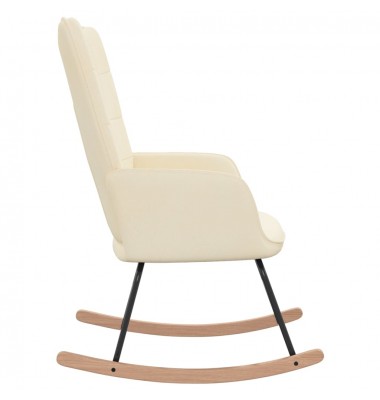  Supama kėdė, kreminės spalvos, audinys - Supamos kėdės - 3