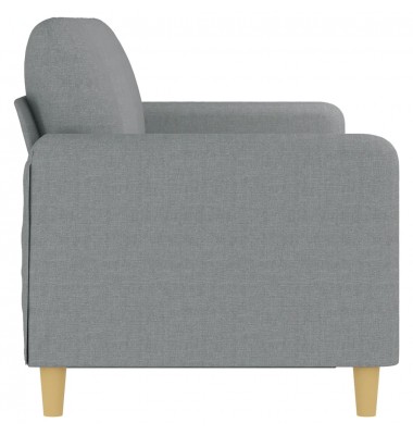  Trivietė sofa, šviesiai pilkos spalvos, 180cm, audinys - Sofos, sofos-lovos - 4