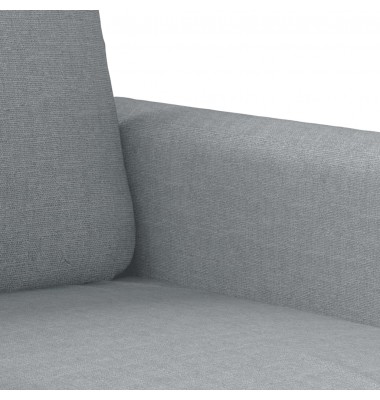  Trivietė sofa, šviesiai pilkos spalvos, 180cm, audinys - Sofos, sofos-lovos - 6