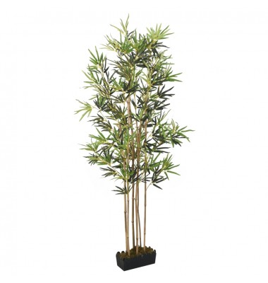  Dirbtinis bambukas, žalios spalvos, 120cm, 552 lapai - Dirbtiniai augalai - 1