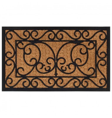  Durų kilimėlis, 45x75cm, guma ir kokoso pluoštas, stačiakampis - Durų, virtuvės kilimai - 1