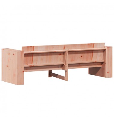  Trivietė sodo sofa, 189x60x62cm, douglas eglės medienos masyvas - Lauko sofos, lovos - 6