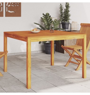  Sodo valgomojo stalas, 110x110x75cm, akacijos medienos masyvas - Lauko stalai, staliukai - 1