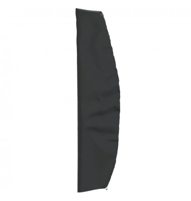 Sodo skėčio uždangalas, juodas, 265x50/70/40cm, 420D oksfordas - Baldų uždangalai, priedai - 1