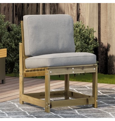  Sodo kėdė, 50,5x55x77cm, impregnuota pušies mediena - Moduliniai lauko baldai - 1