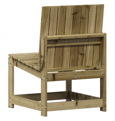  Sodo kėdė, 50,5x55x77cm, impregnuota pušies mediena - Moduliniai lauko baldai - 6