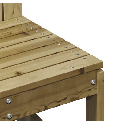  Sodo kėdė, 50,5x55x77cm, impregnuota pušies mediena - Moduliniai lauko baldai - 7